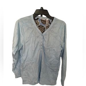 Women Blue Color Hotel Spa Collection  Size M Sleepwear- 2286